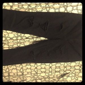 Black Ripped jeans